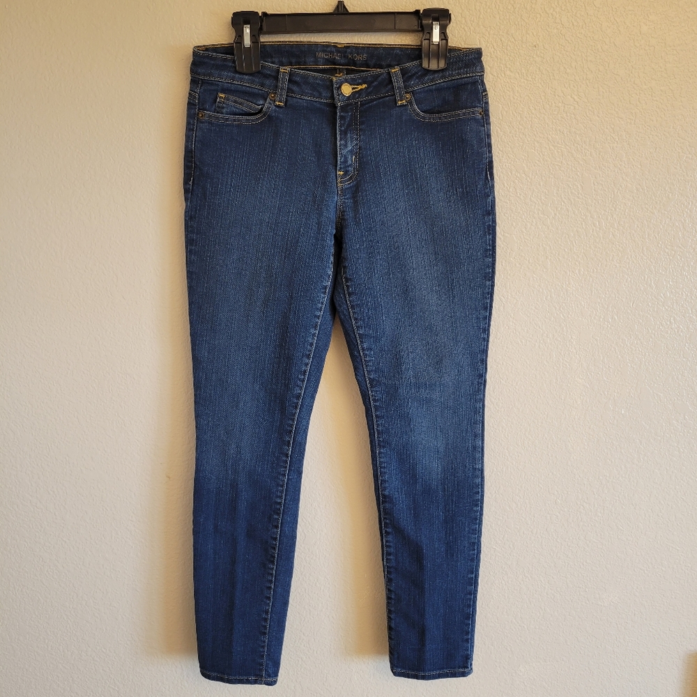 MICHAEL Michael Kors Medium Blue Skinny Jeans